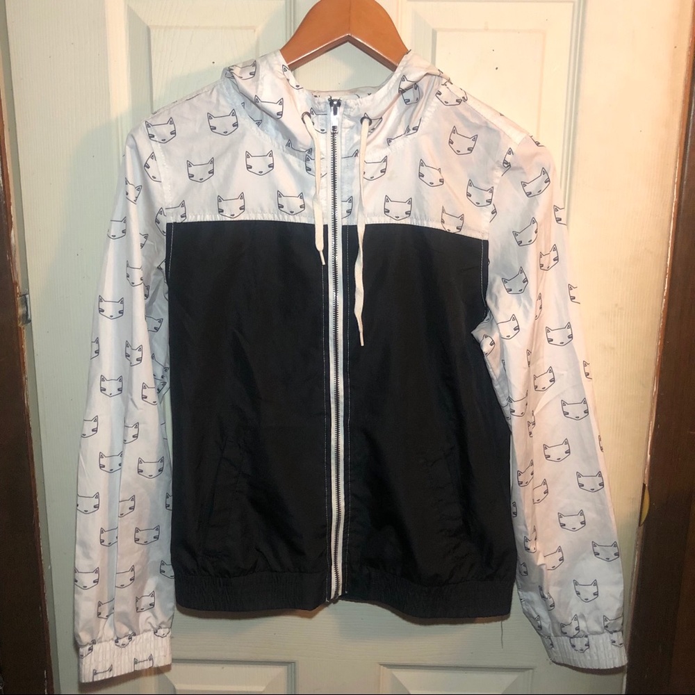 Cat windbreaker